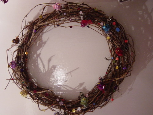 birdy wreath